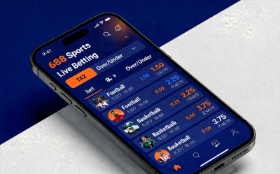 Halaman live betting M88 Sports di mobile dengan odds yang update real-time