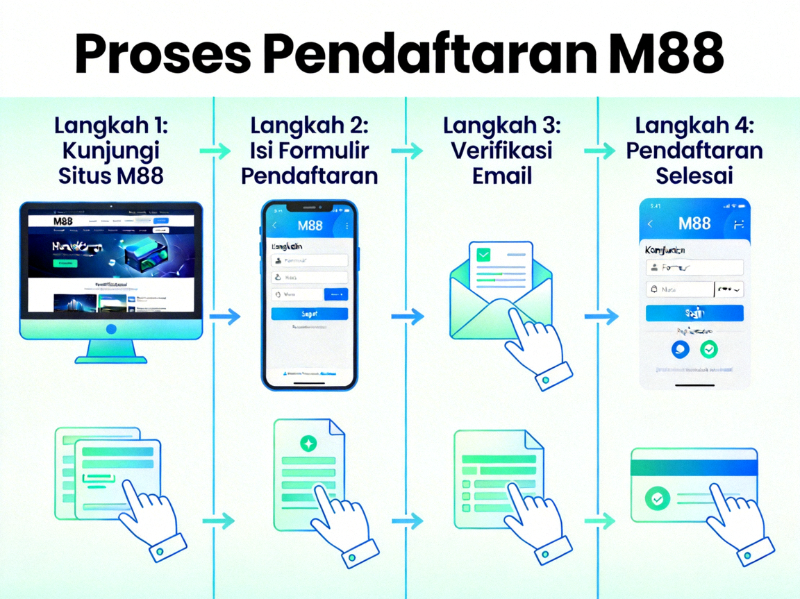 Proses Pendaftaran M88